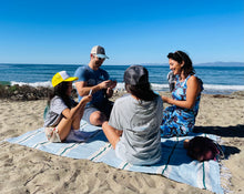 Load image into Gallery viewer, Shoreline Sustainable Throw Blanket