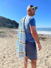 Load image into Gallery viewer, Shoreline Sustainable Throw Blanket