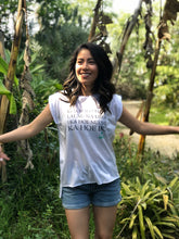 Load image into Gallery viewer, Kū a māloʻeloʻe Wahine Flowy T-Shirt