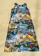 Load image into Gallery viewer, Vintage Reyn Spooner Hawaiian Print Sheath Mu'u Maxi Dress