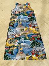 Load image into Gallery viewer, Vintage Reyn Spooner Hawaiian Print Sheath Mu'u Maxi Dress