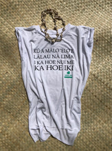 Load image into Gallery viewer, Kū a māloʻeloʻe Wahine Flowy T-Shirt
