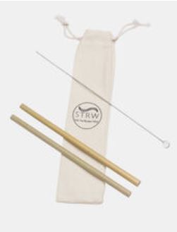 Surf The Reusable Wave (STRW) Bamboo Straws